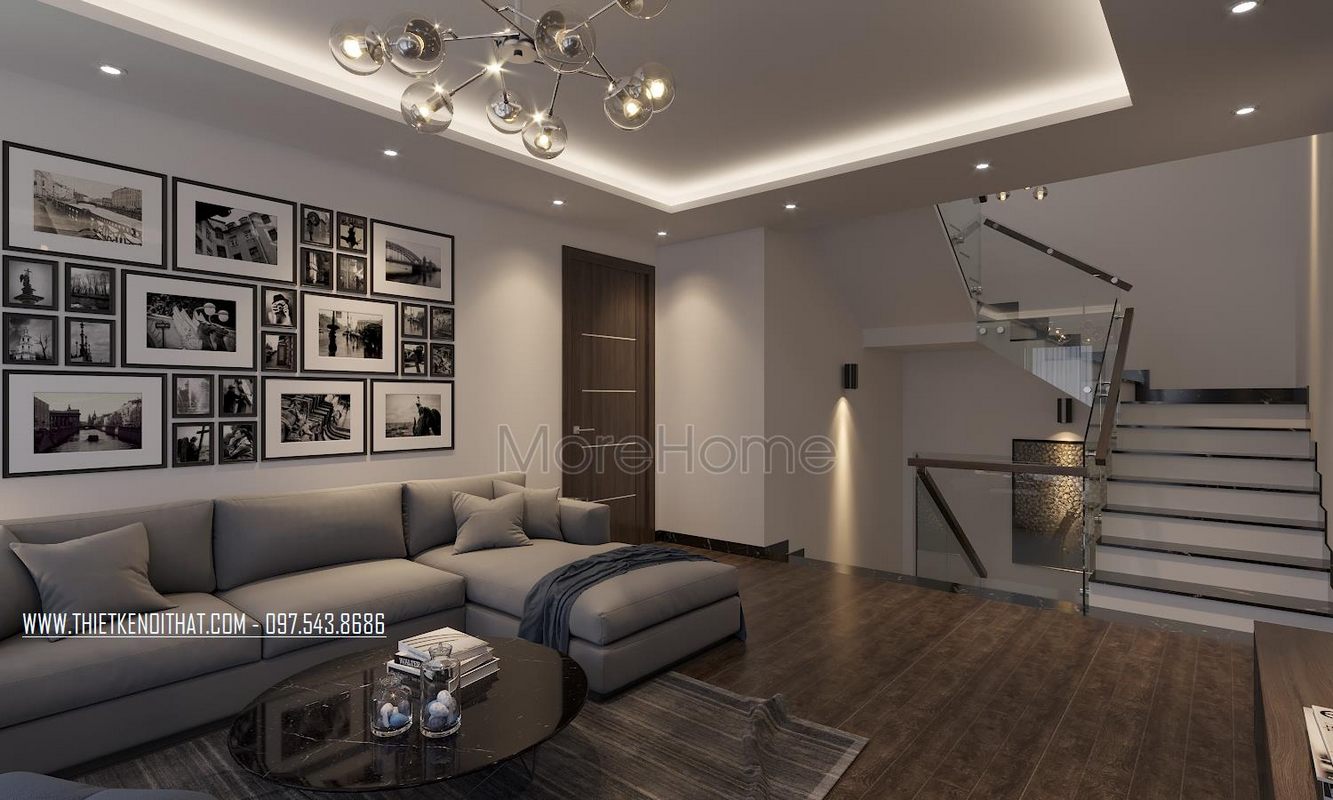 Thiết kế nội thất biệt thự Ecopark Văn Giang 